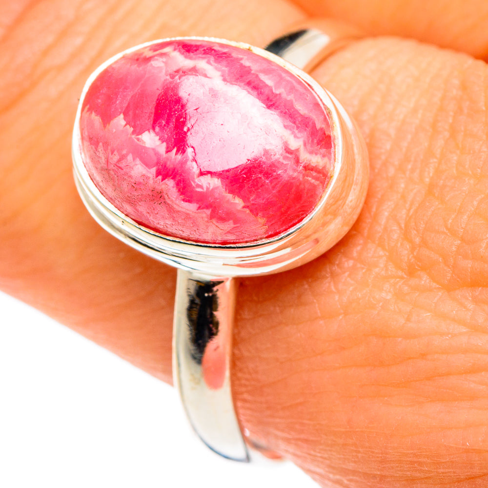 Rhodochrosite Rings handcrafted by Anasilvercos - RING84804