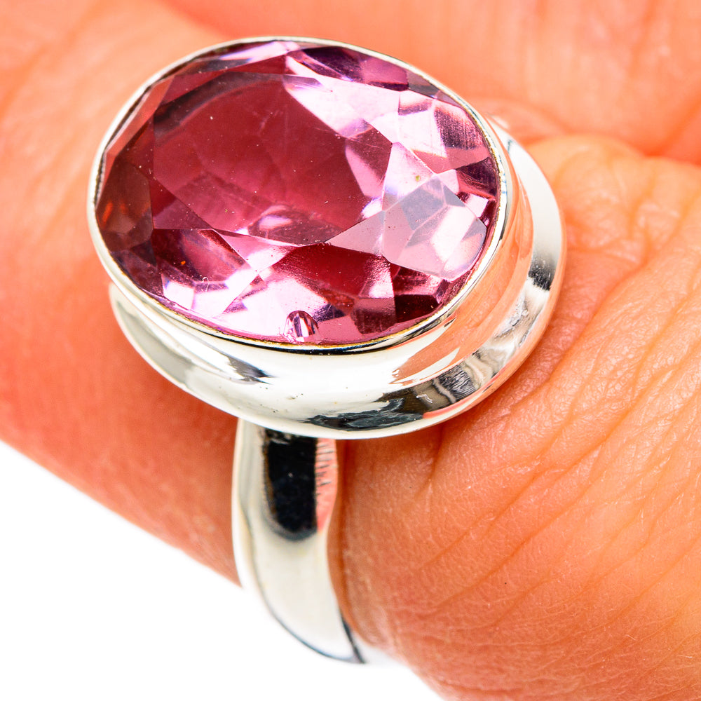 Color Change Alexandrite (lab.) Rings handcrafted by Anasilvercos - RING84809
