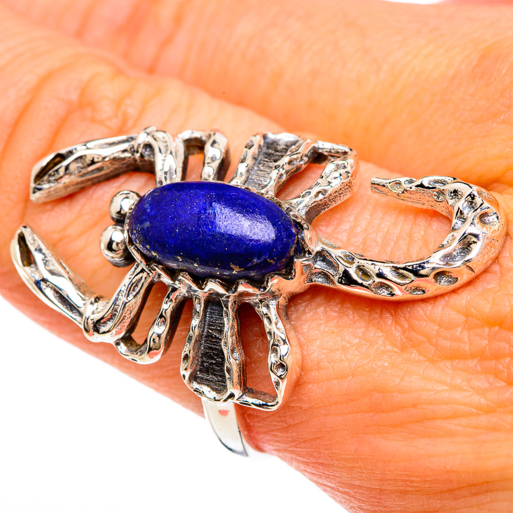Lapis Lazuli Rings handcrafted by Anasilvercos - RING84832