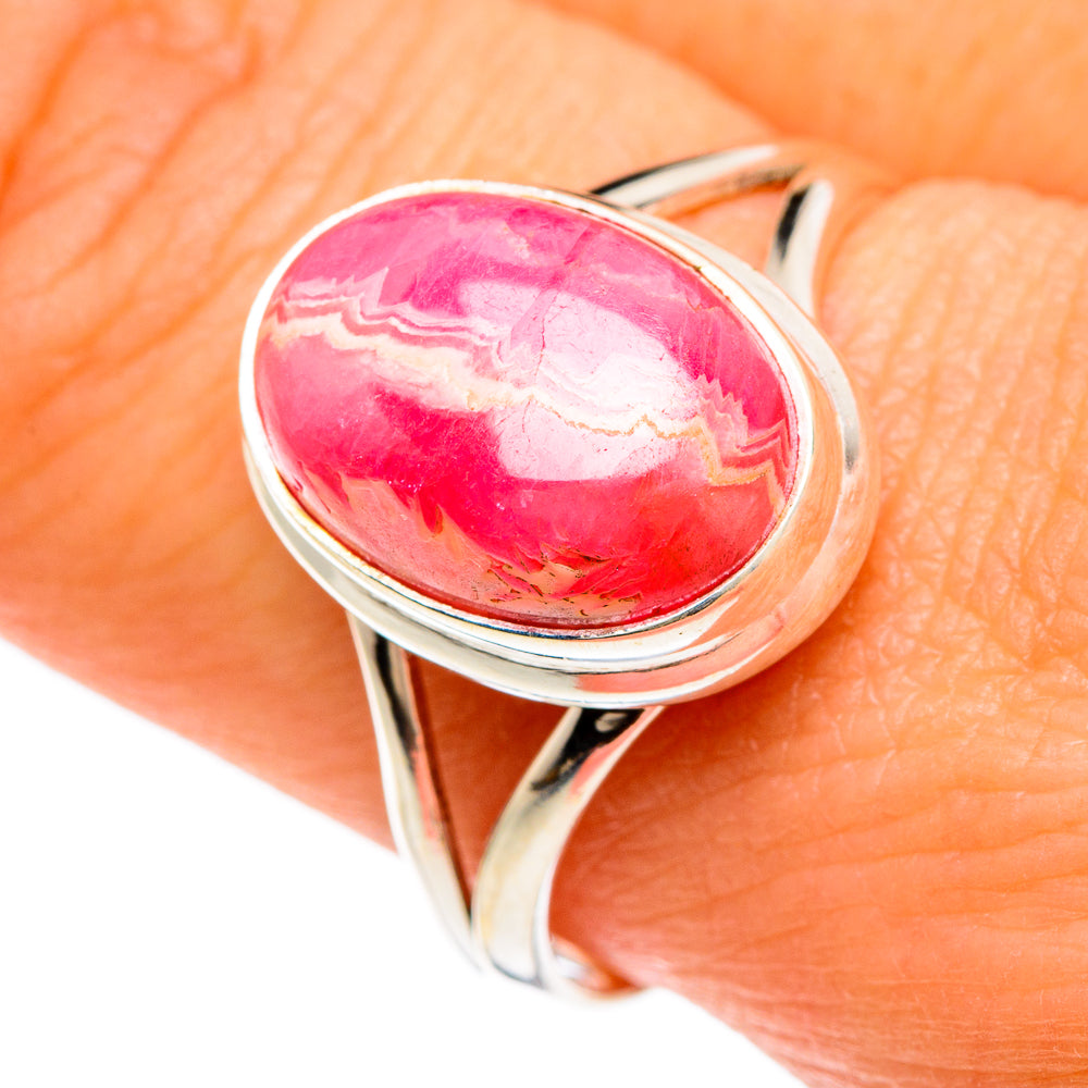 Rhodochrosite Rings handcrafted by Anasilvercos - RING84859
