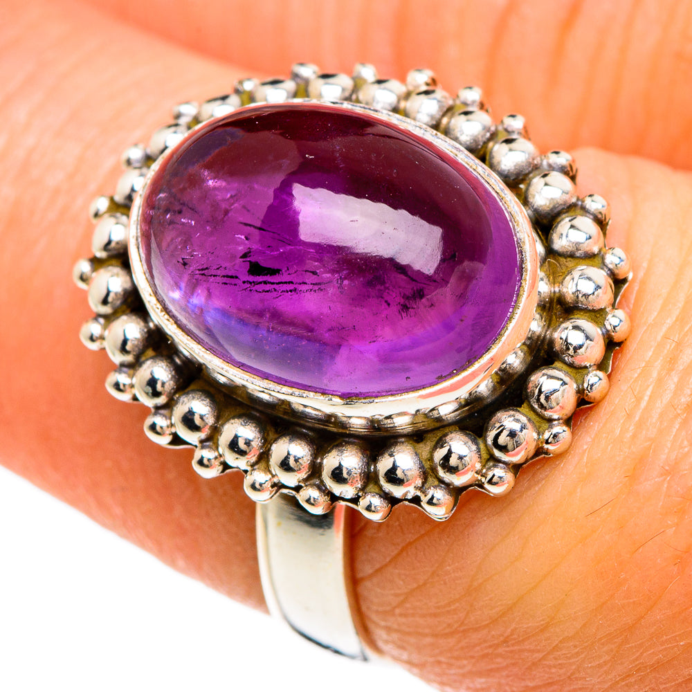 Amethyst Rings handcrafted by Anasilvercos - RING84860