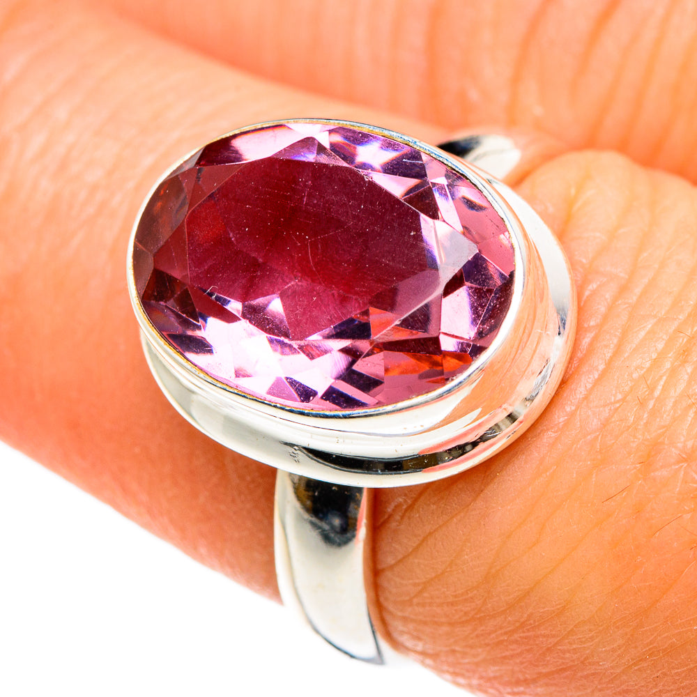 Color Change Alexandrite (lab.) Rings handcrafted by Anasilvercos - RING84861