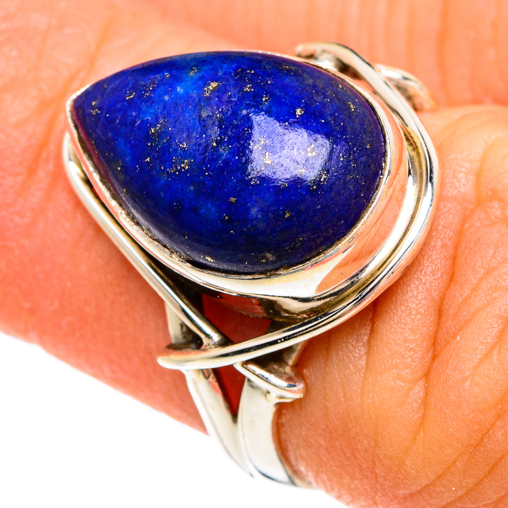 Lapis Lazuli Rings handcrafted by Anasilvercos - RING84883