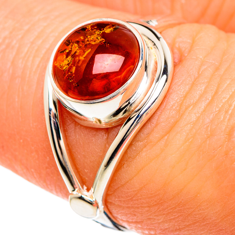 Baltic Amber Rings handcrafted by Anasilvercos - RING84900