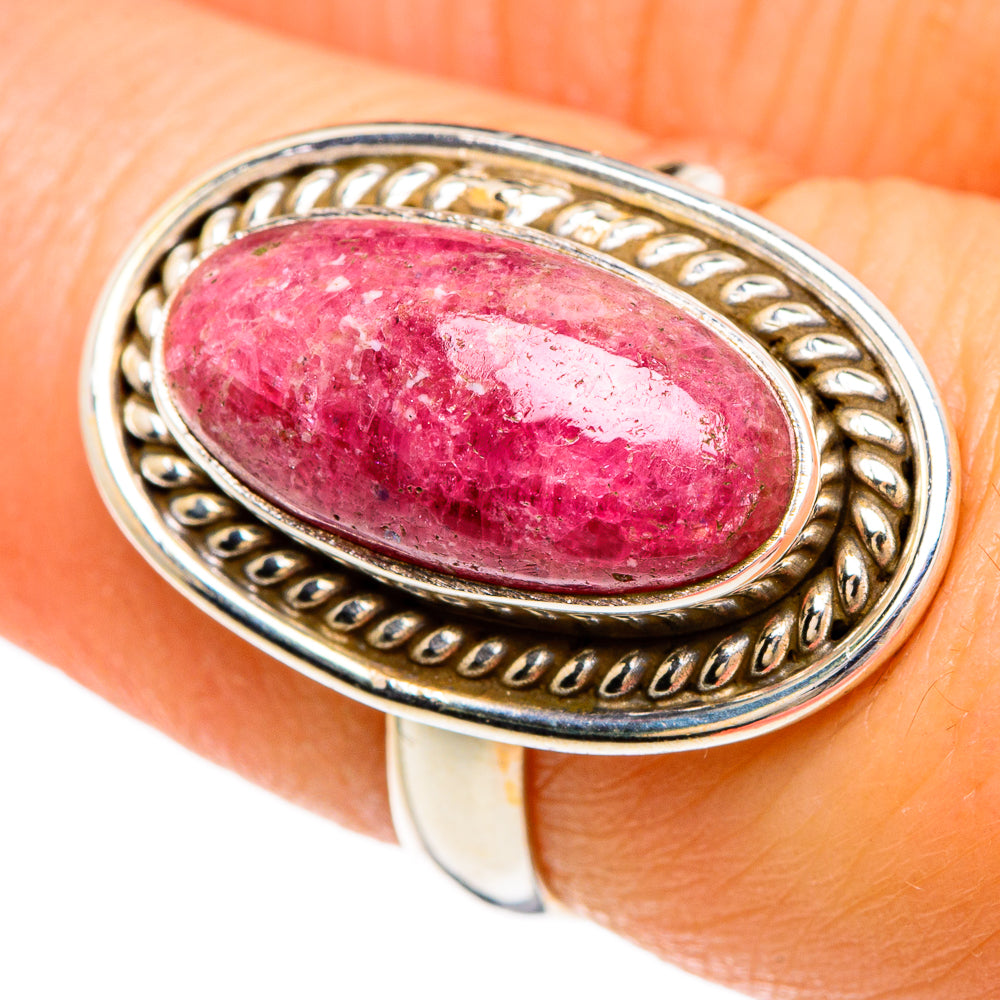 Thulite Rings handcrafted by Anasilvercos - RING84906