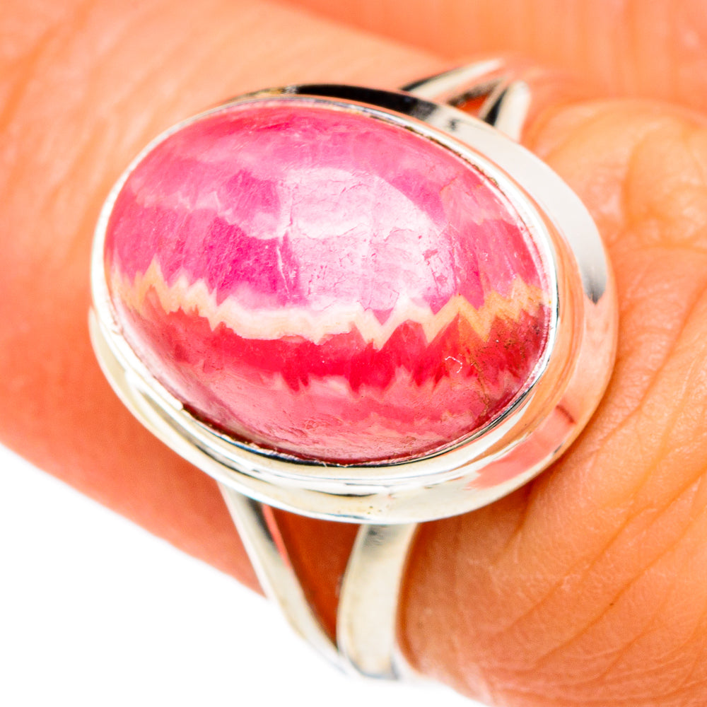 Rhodochrosite Rings handcrafted by Anasilvercos - RING84951