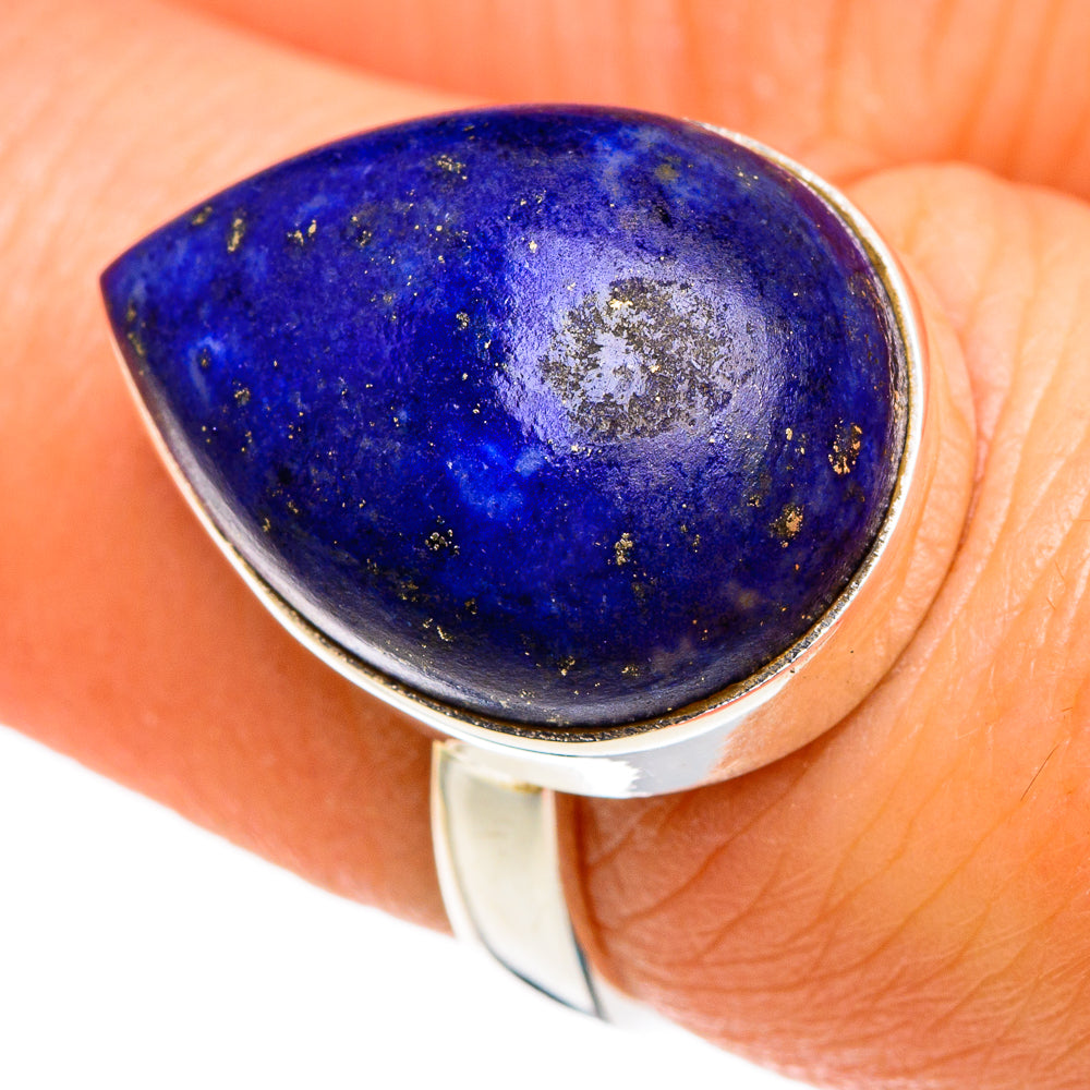 Lapis Lazuli Rings handcrafted by Anasilvercos - RING84977