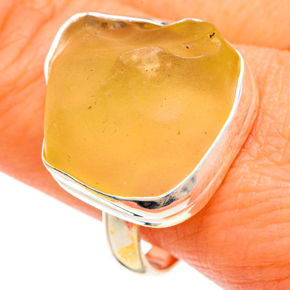 Libyan Glass Rings handcrafted by Anasilvercos - RING84991