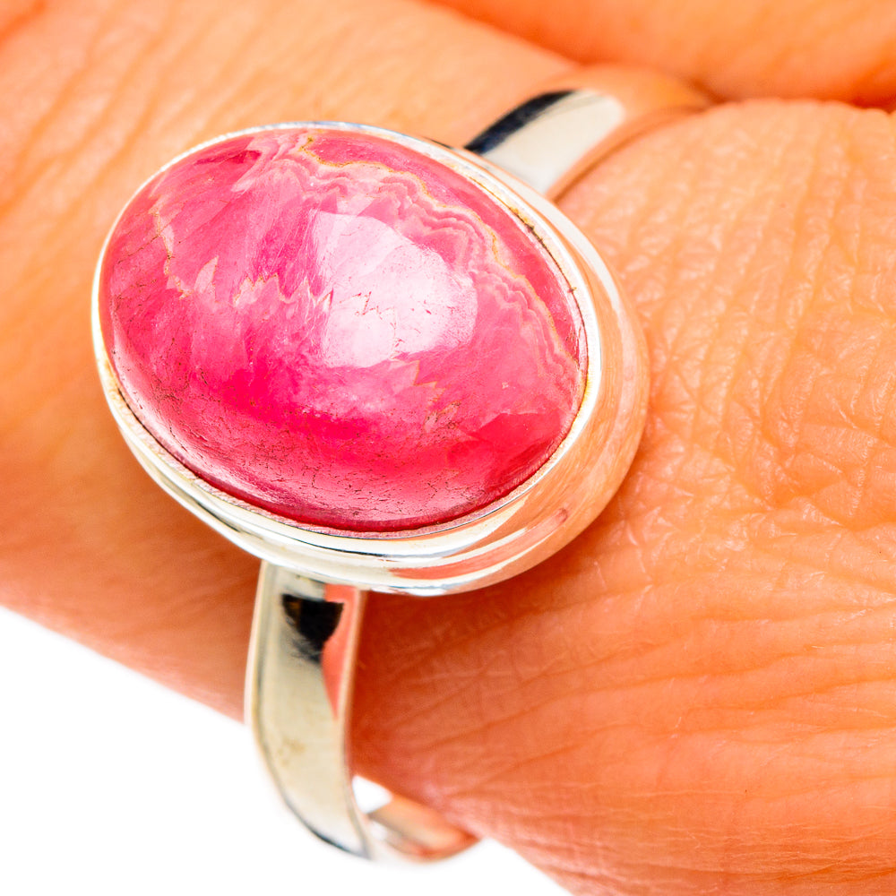 Rhodochrosite Rings handcrafted by Anasilvercos - RING84996