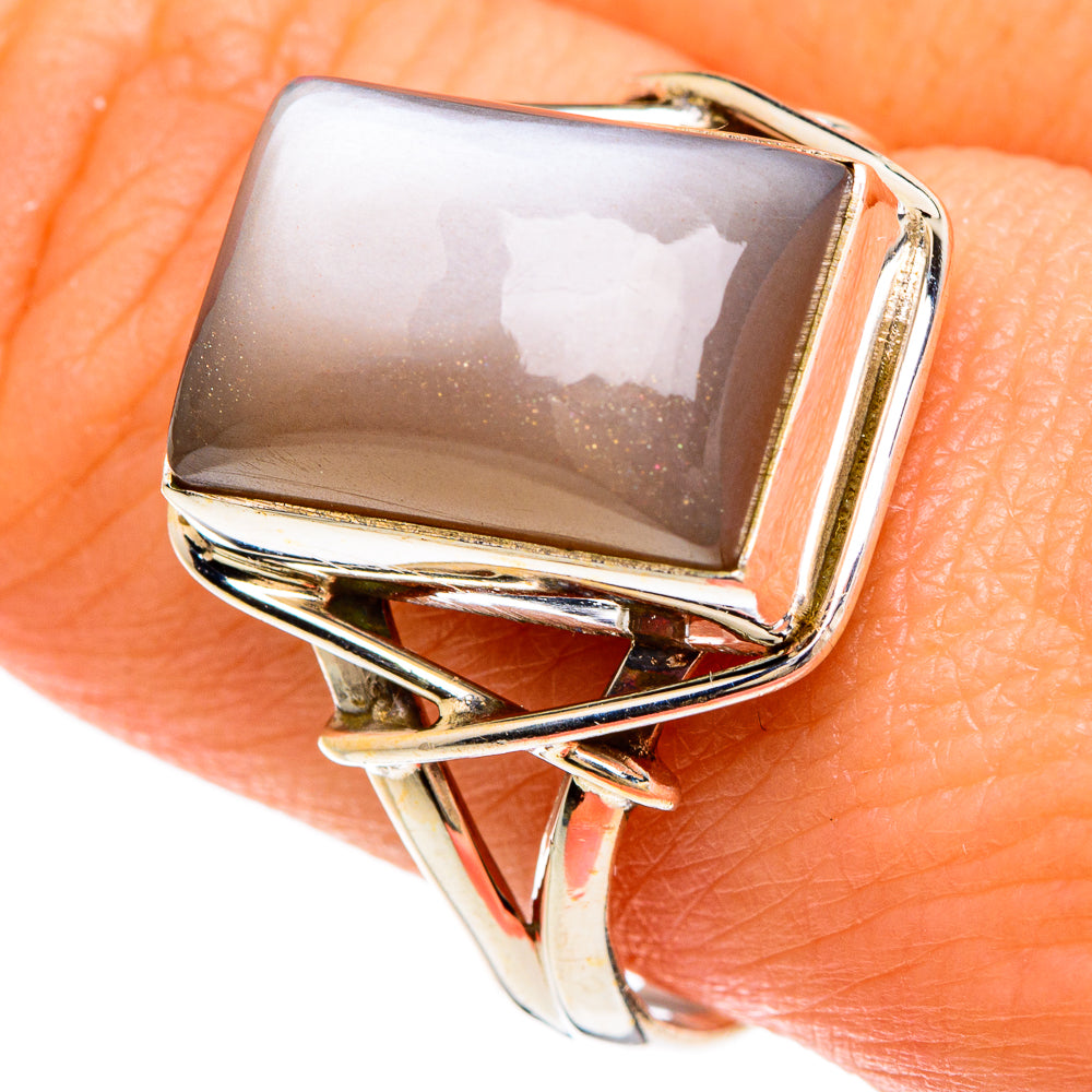 Moonstone Rings handcrafted by Anasilvercos - RING85031