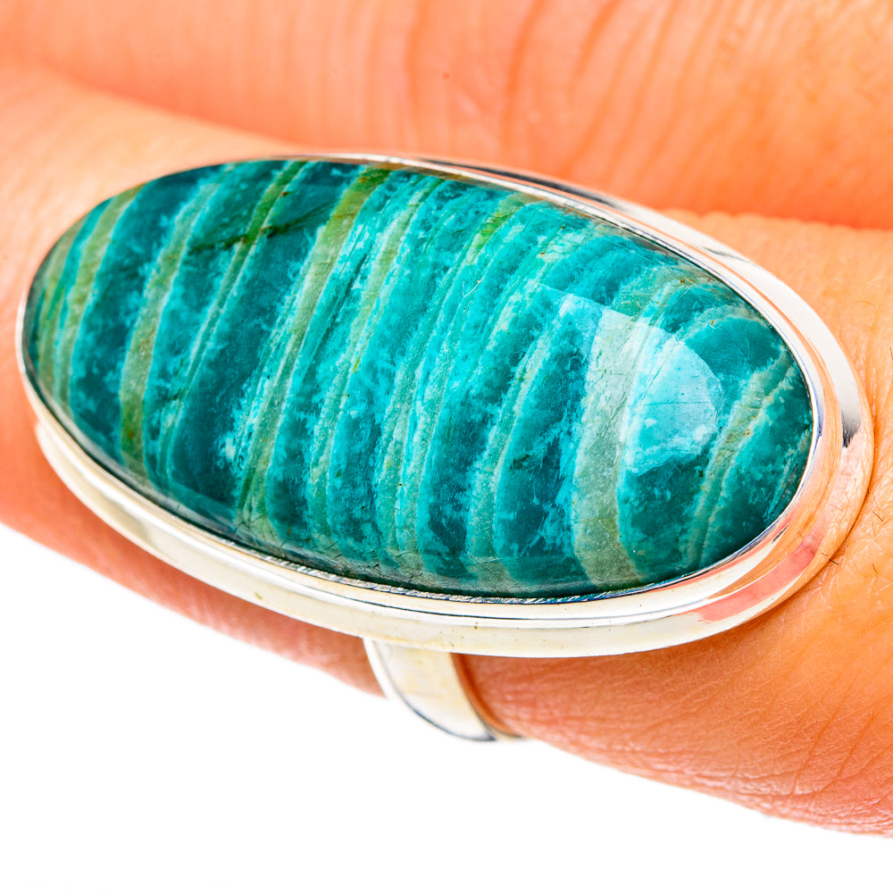 Amazonite Rings handcrafted by Anasilvercos - RING85088