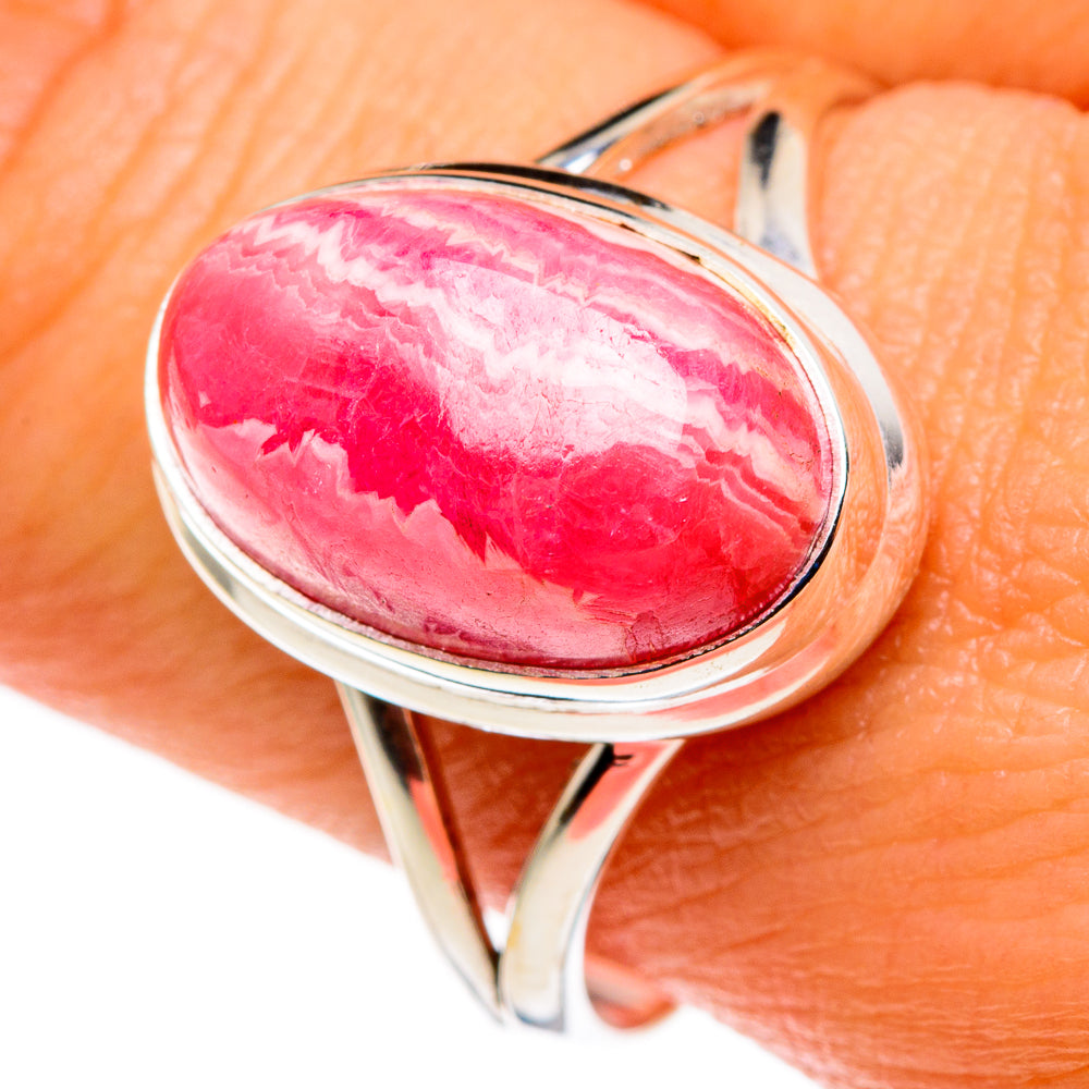 Rhodochrosite Rings handcrafted by Anasilvercos - RING85113