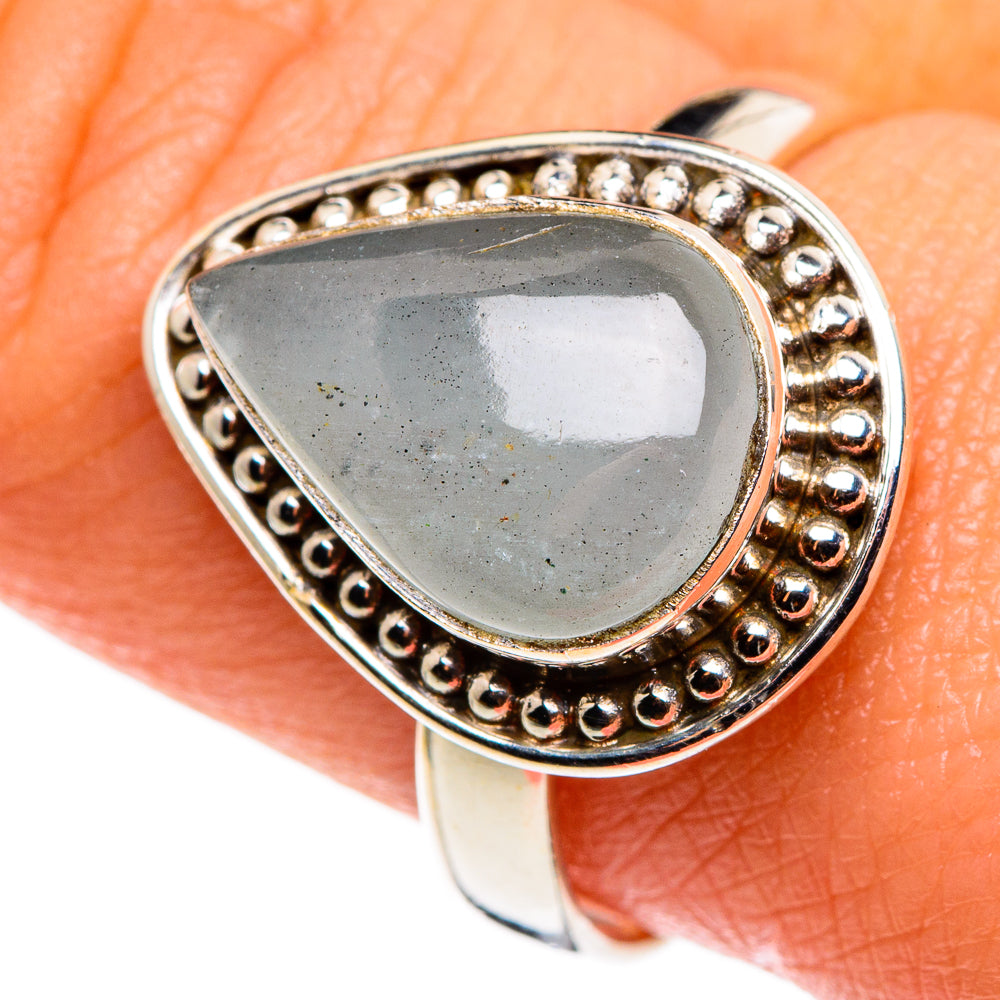 Aquamarine Rings handcrafted by Anasilvercos - RING85143
