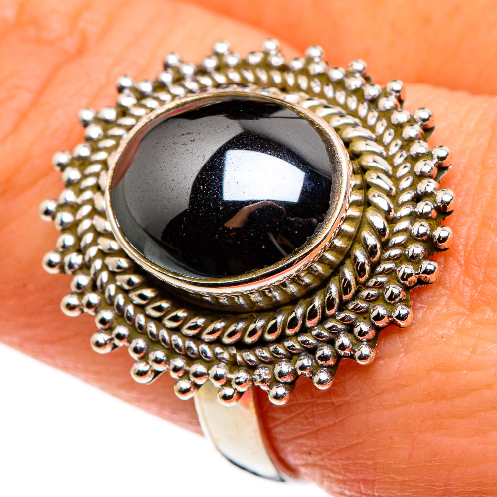 Hematite Rings handcrafted by Anasilvercos - RING85183