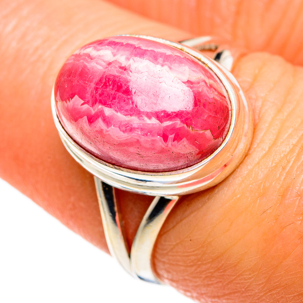Rhodochrosite Rings handcrafted by Anasilvercos - RING85254