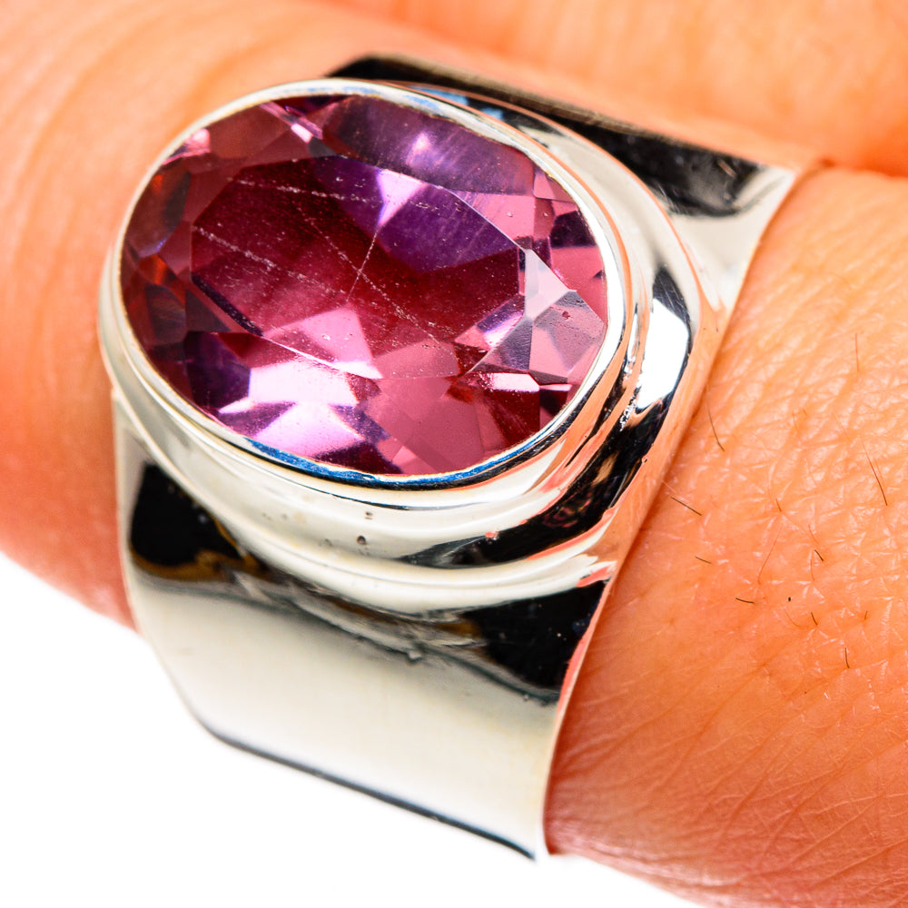 Color Change Alexandrite (lab.) Rings handcrafted by Anasilvercos - RING85256