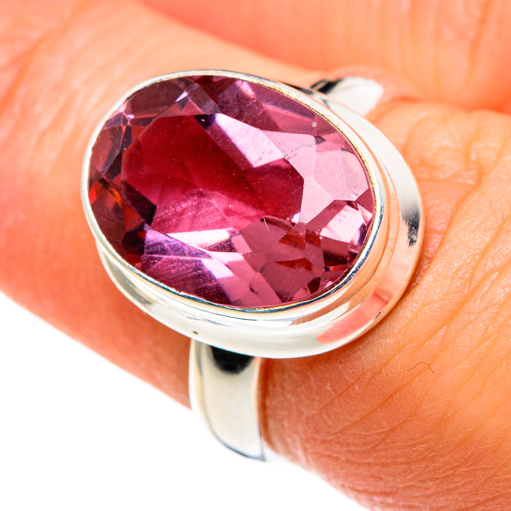 Color Change Alexandrite (lab.) Rings handcrafted by Anasilvercos - RING85259