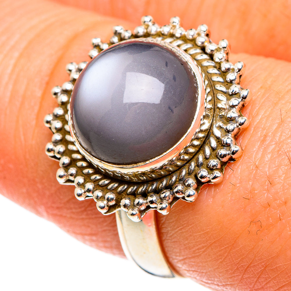 Moonstone Rings handcrafted by Anasilvercos - RING85286