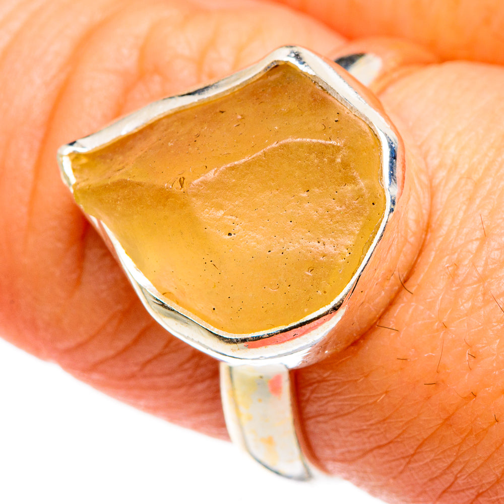 Libyan Glass Rings handcrafted by Anasilvercos - RING85291