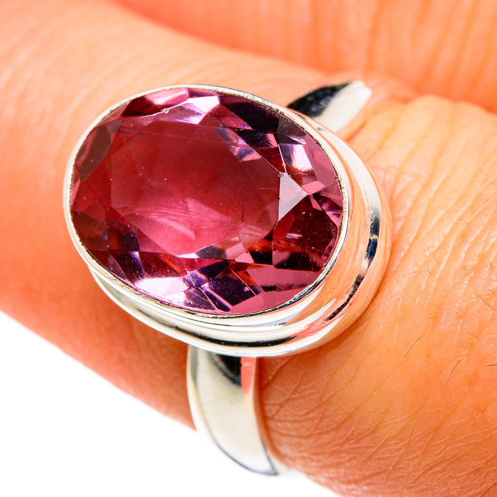 Color Change Alexandrite (lab.) Rings handcrafted by Anasilvercos - RING85303