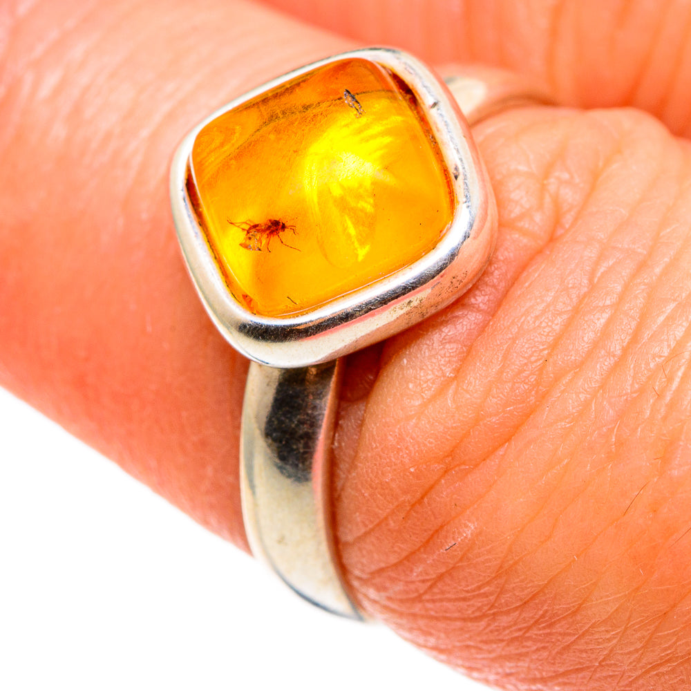 Baltic Amber Rings handcrafted by Anasilvercos - RING85337
