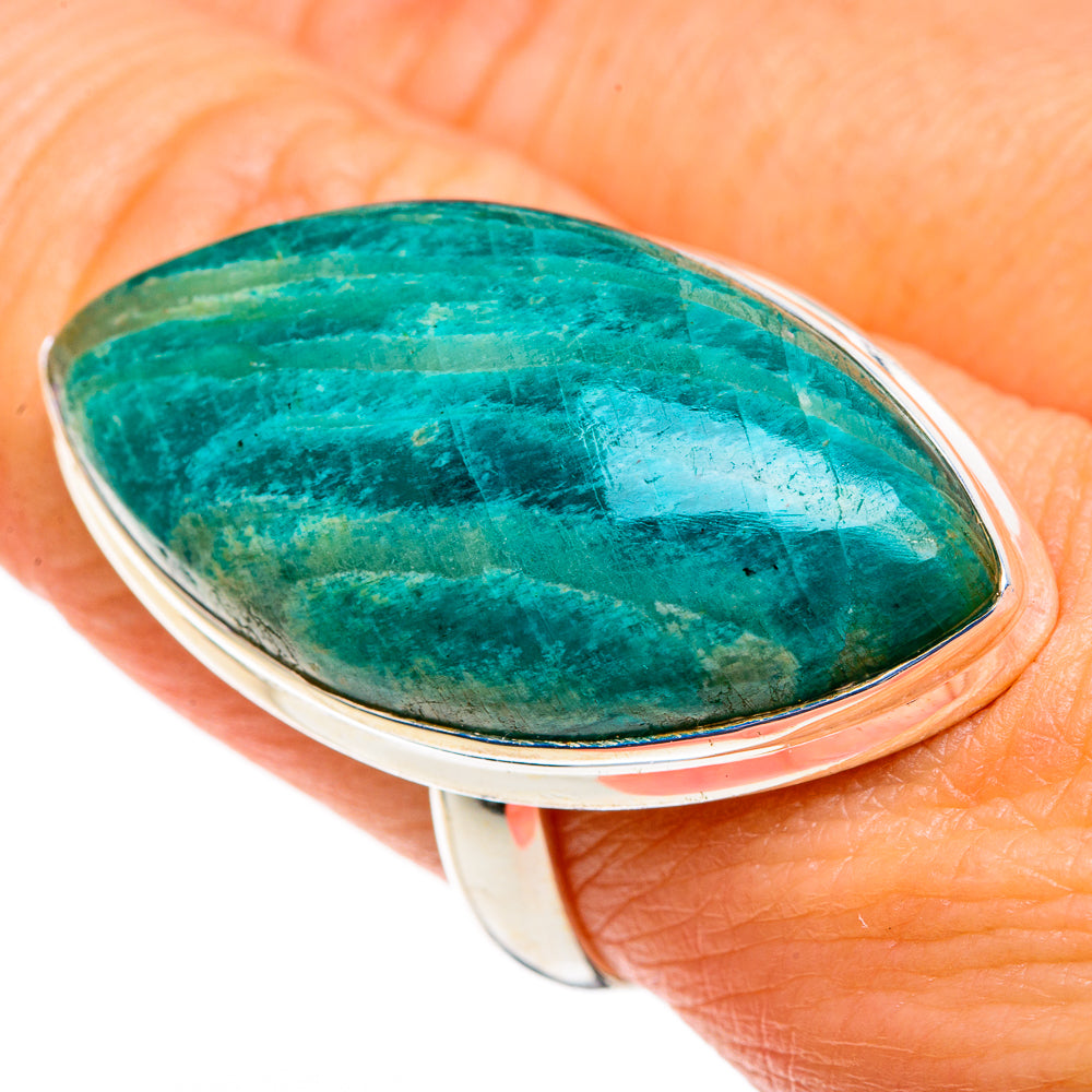 Amazonite Rings handcrafted by Anasilvercos - RING85367
