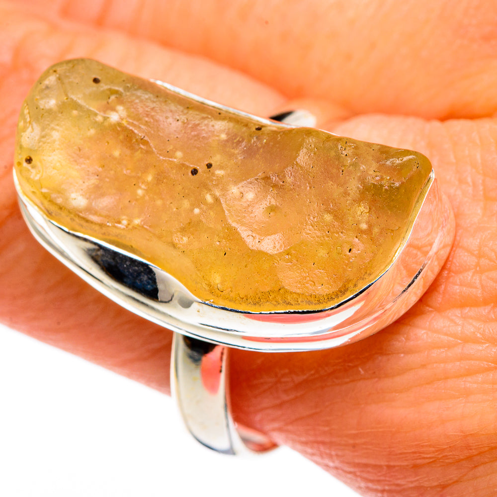 Libyan Glass Rings handcrafted by Anasilvercos - RING85378