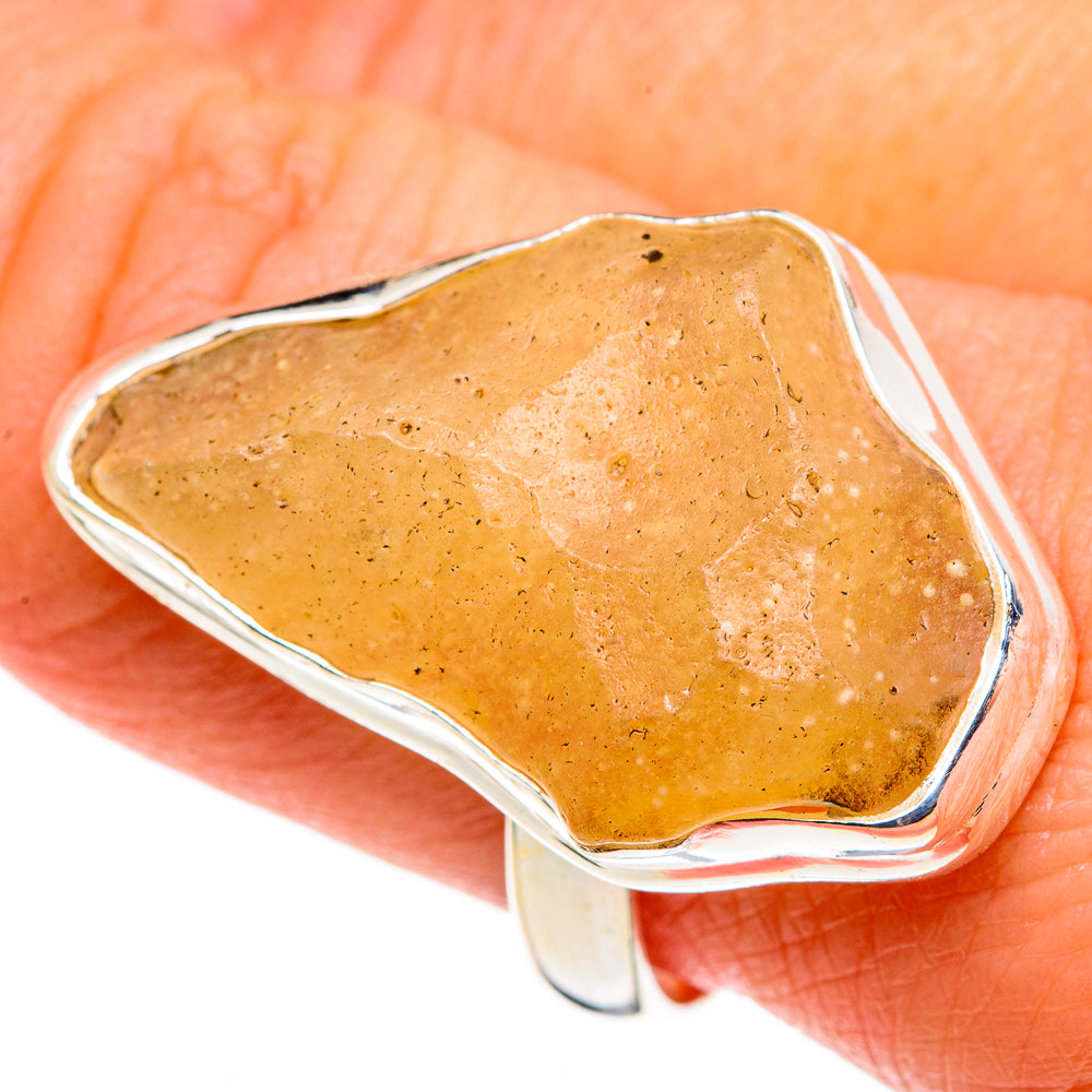Libyan Glass Rings handcrafted by Anasilvercos - RING85393