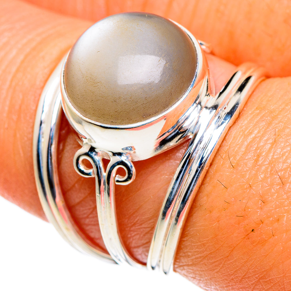 Moonstone Rings handcrafted by Anasilvercos - RING85434