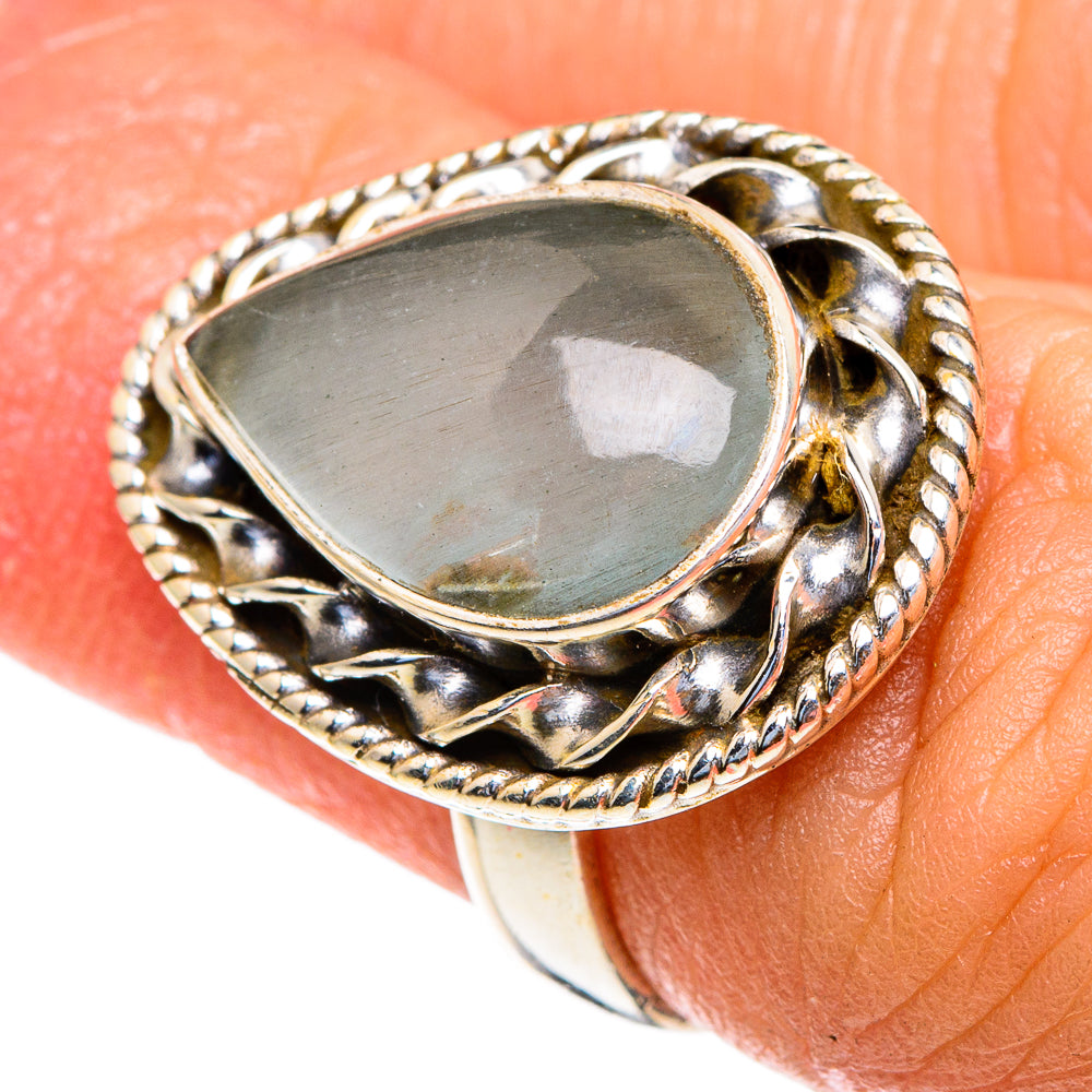 Aquamarine Rings handcrafted by Anasilvercos - RING85445