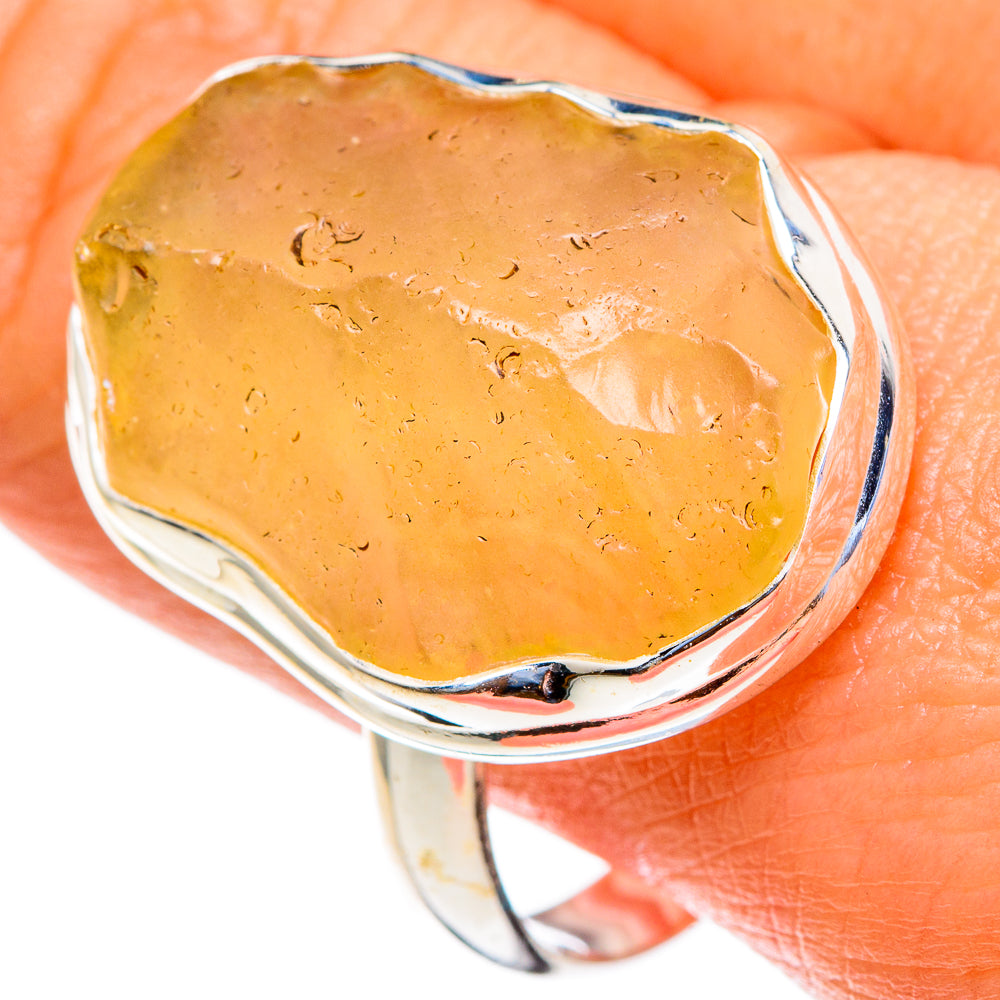 Libyan Glass Rings handcrafted by Anasilvercos - RING85465