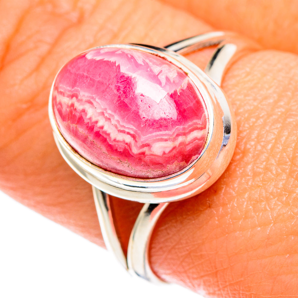 Rhodochrosite Rings handcrafted by Anasilvercos - RING85471