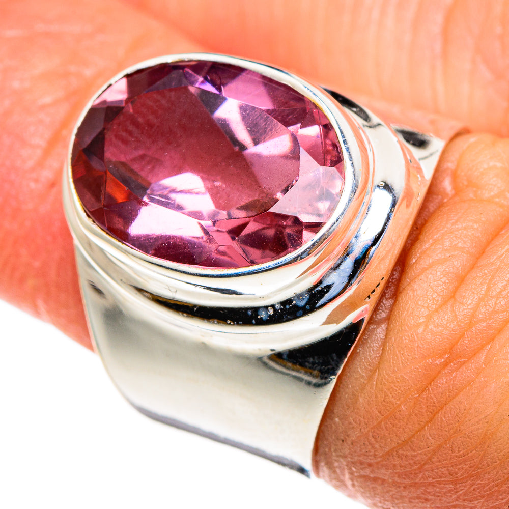 Color Change Alexandrite (lab.) Rings handcrafted by Anasilvercos - RING85474
