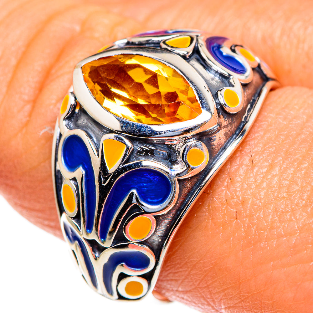 Citrine Rings handcrafted by Anasilvercos - RING85487