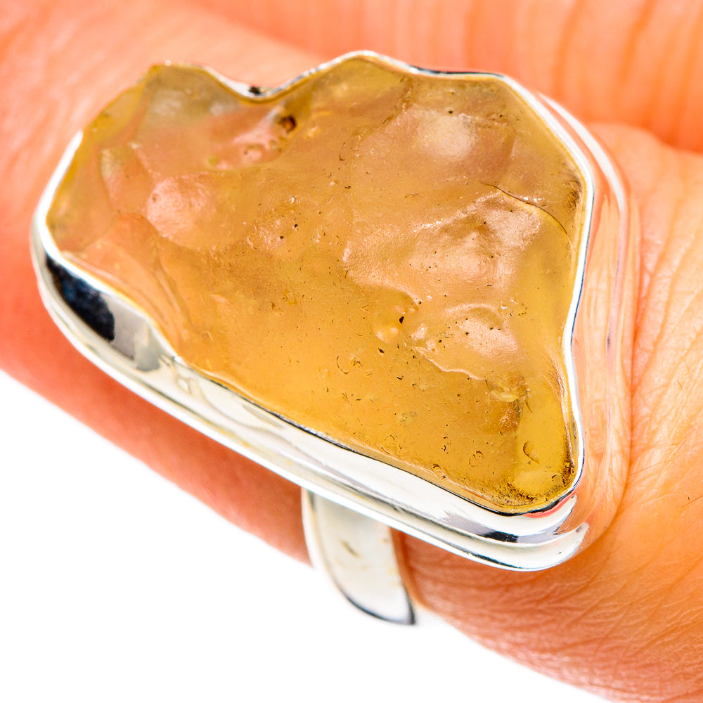 Libyan Glass Rings handcrafted by Anasilvercos - RING85512