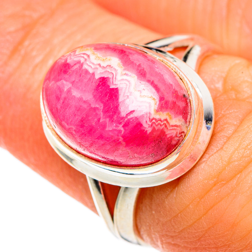 Rhodochrosite Rings handcrafted by Anasilvercos - RING85516
