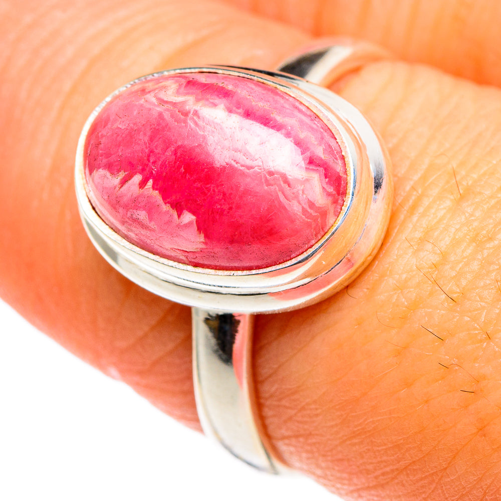 Rhodochrosite Rings handcrafted by Anasilvercos - RING85518