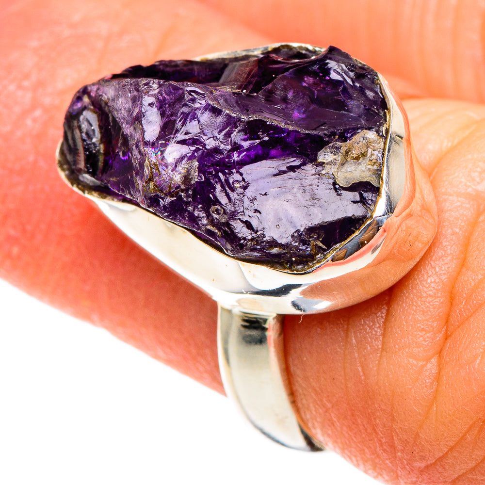 Amethyst Rings handcrafted by Anasilvercos - RING85522