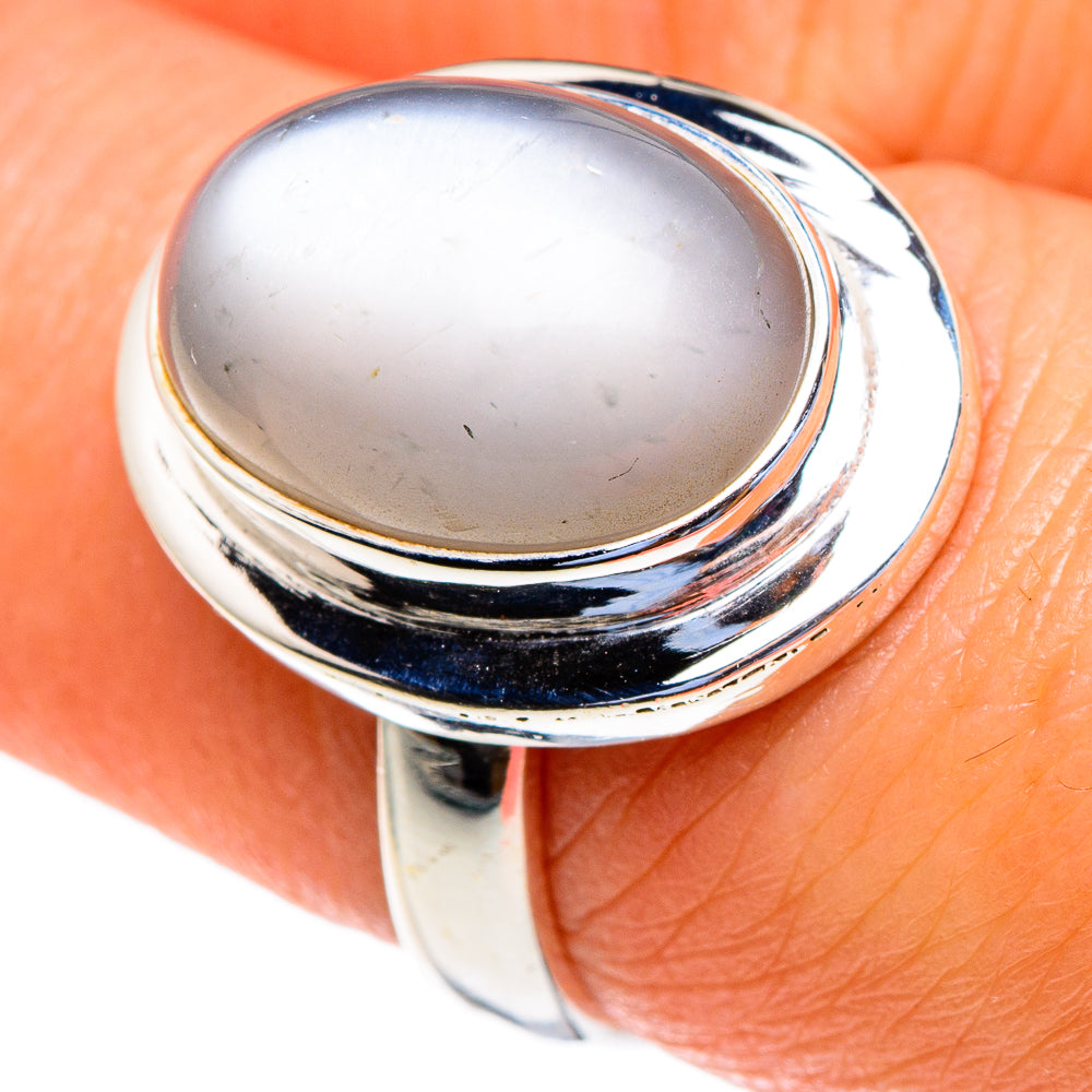 Moonstone Rings handcrafted by Anasilvercos - RING85528