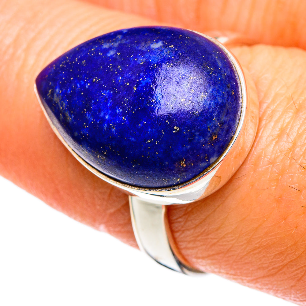 Lapis Lazuli Rings handcrafted by Anasilvercos - RING85536