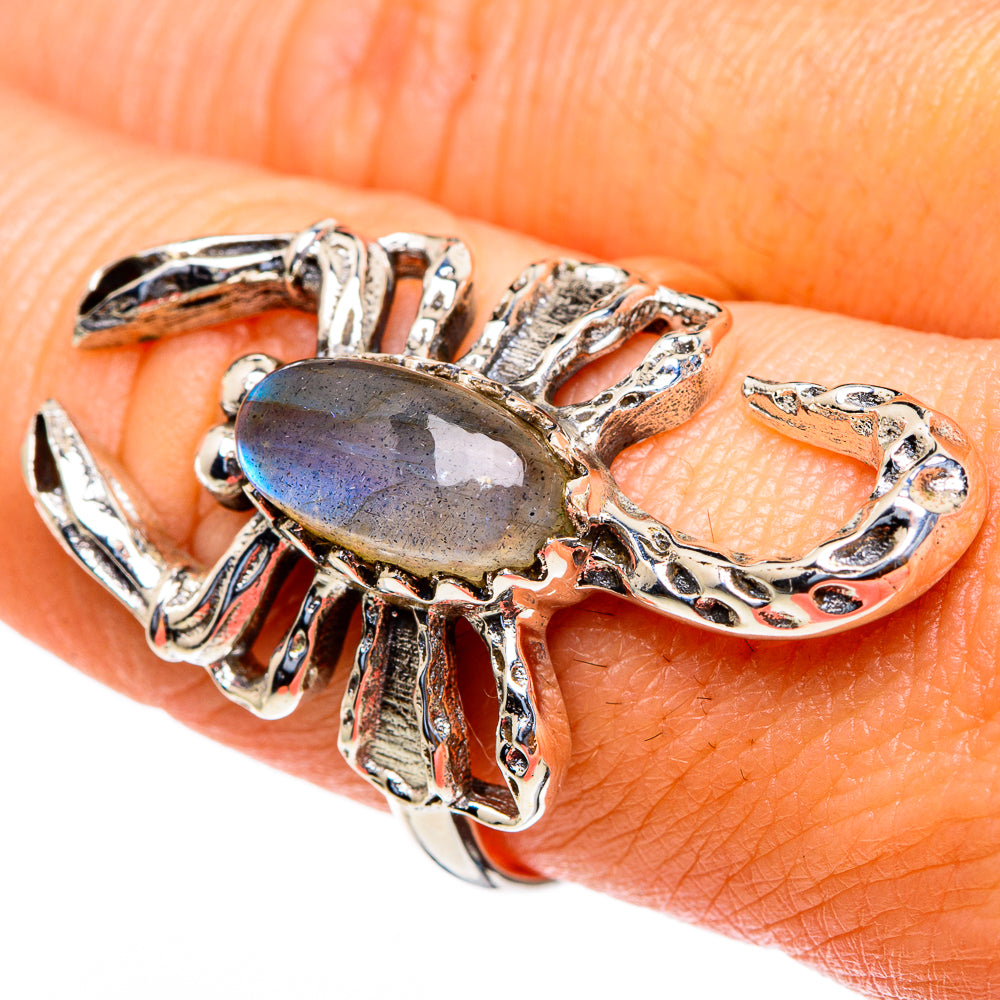 Labradorite Rings handcrafted by Anasilvercos - RING85539