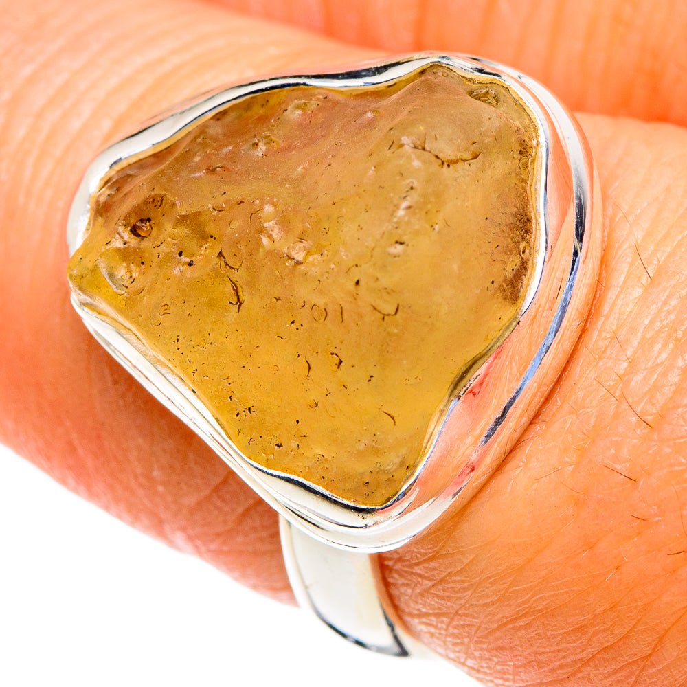 Libyan Glass Rings handcrafted by Anasilvercos - RING85554