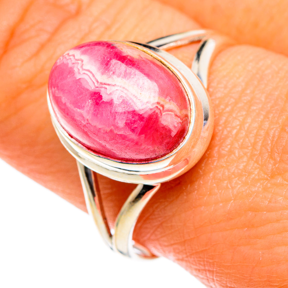 Rhodochrosite Rings handcrafted by Anasilvercos - RING85559