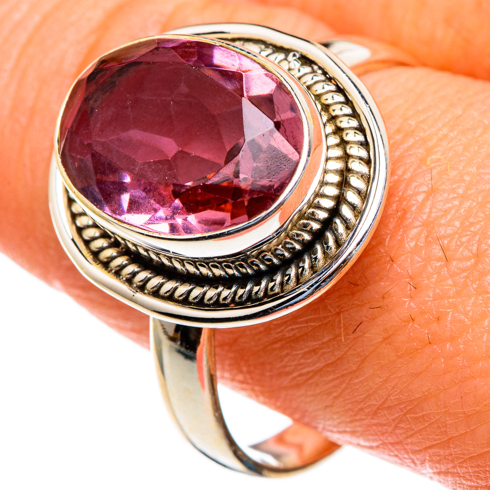Color Change Alexandrite (lab.) Rings handcrafted by Anasilvercos - RING85566