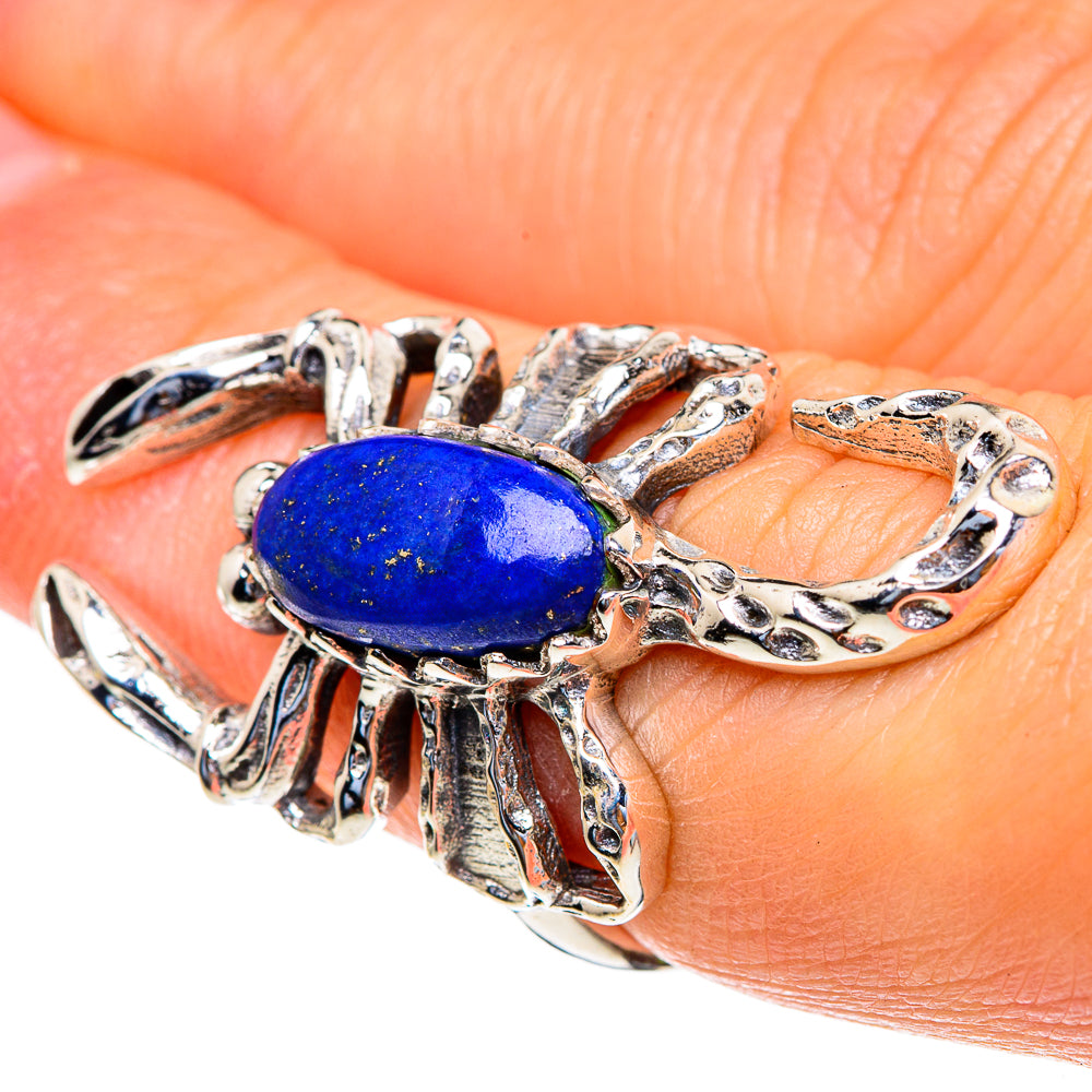 Lapis Lazuli Rings handcrafted by Anasilvercos - RING85579