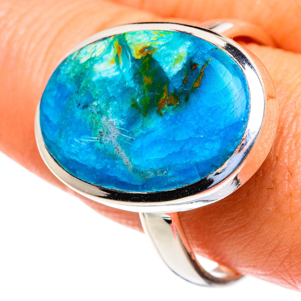 Peruvian Opal Rings handcrafted by Anasilvercos - RING85584