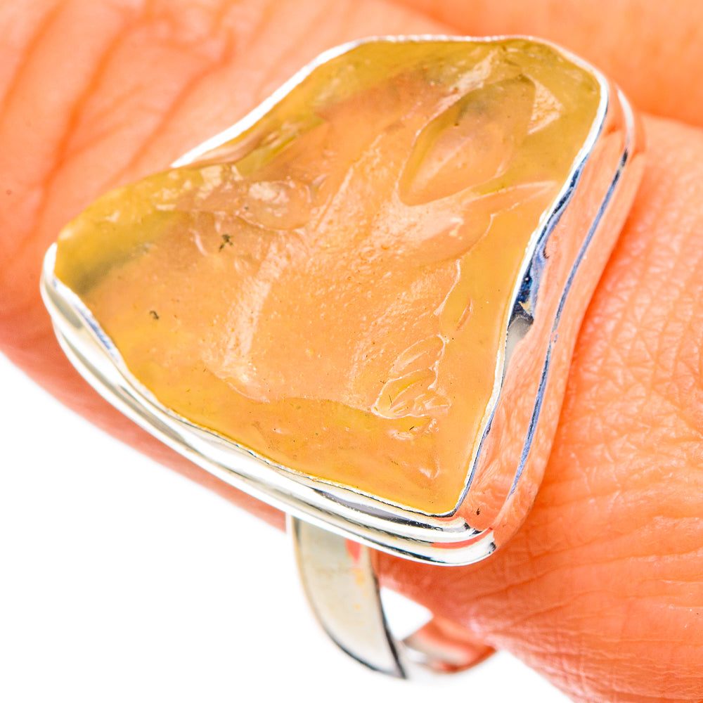 Libyan Glass Rings handcrafted by Anasilvercos - RING85600