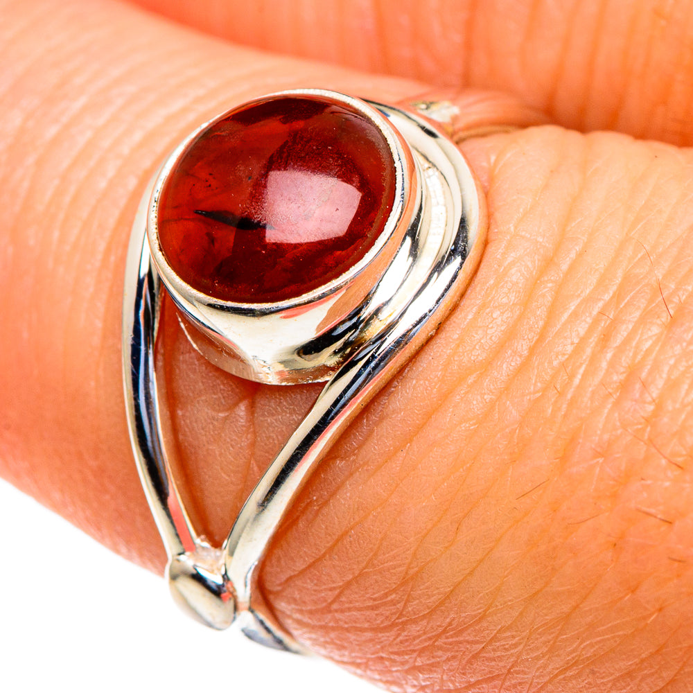 Baltic Amber Rings handcrafted by Anasilvercos - RING85601