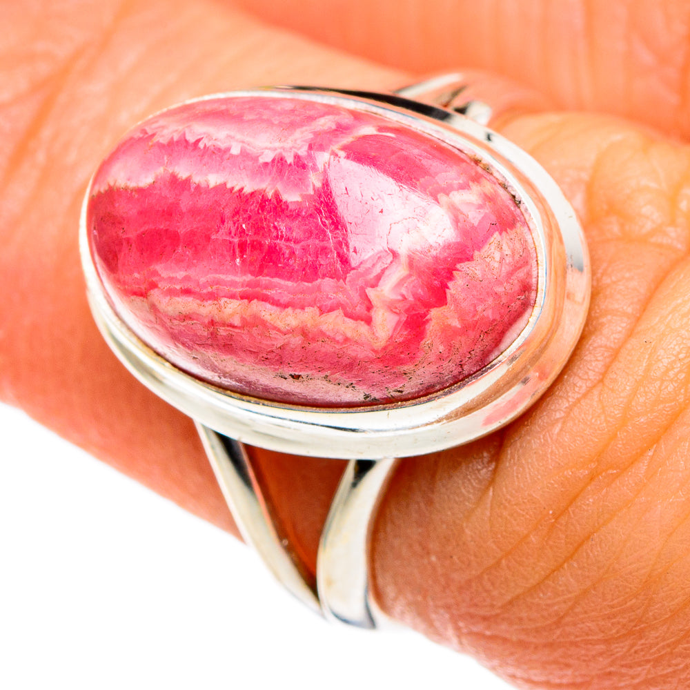 Rhodochrosite Rings handcrafted by Anasilvercos - RING85602