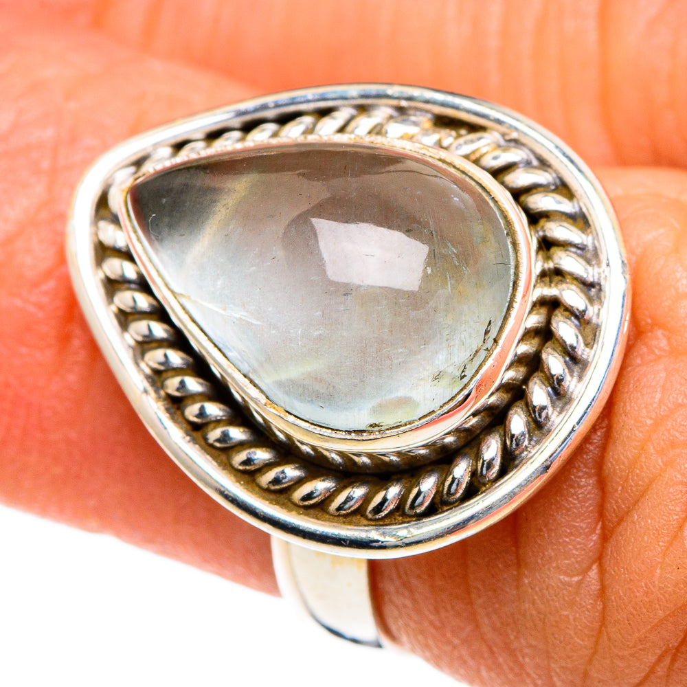 Aquamarine Rings handcrafted by Anasilvercos - RING85623